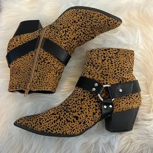 Leopard Booties